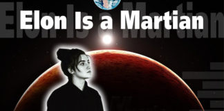 Elon is a Martian - Maria Myrosh single cover
