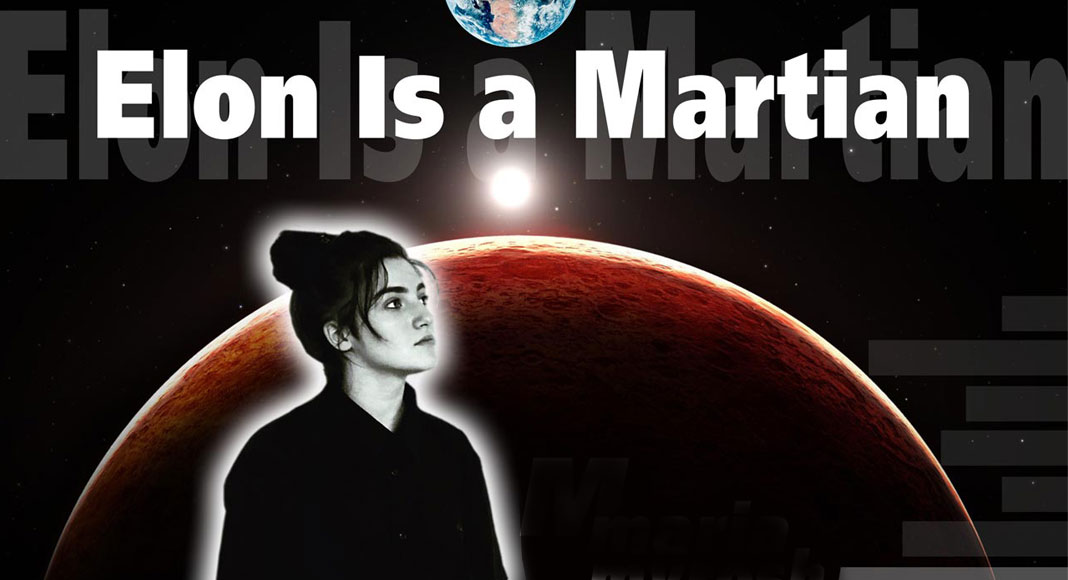Elon is a Martian - Maria Myrosh single cover