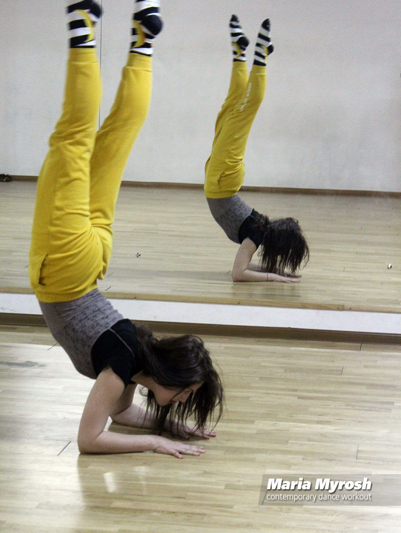 Maria Myrosh contemporary dance workout